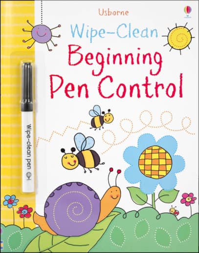 Wipe-Clean Beginning Pen Control