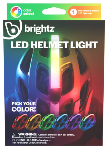 LED Helmet Light - Color Select