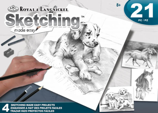 Royal & Langnickel Sketching & Drawing for Beginners Set