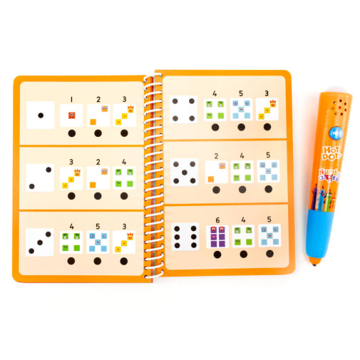 Hot Dots Numberblocks Activity Book 1-10 & Interactive Pen