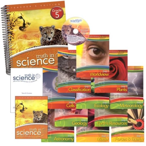 Truth in Science Grade 5 Curriculum Total Pkg