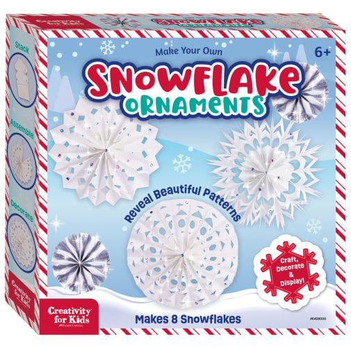 Make Your Own Snowflake Ornaments Kit