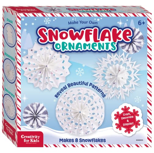 Make Your Own Snowflake Ornaments Kit