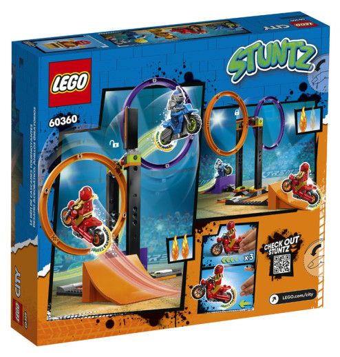 スピッツ LEGO 60338 City Stuntz Smashing Chimpanzee Stunt Loop Set