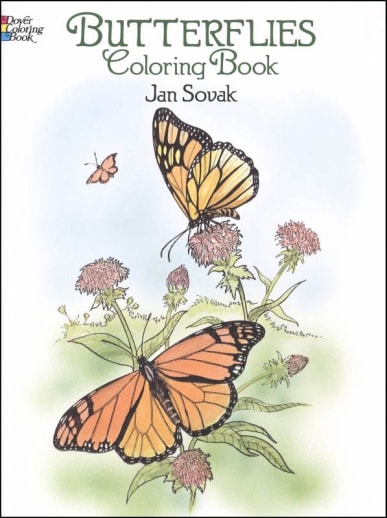 Butterflies Coloring Book