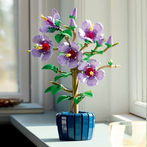 個性派ブルゴーニュ　4本セット LEGO Botanicals Hibiscus (10372)
