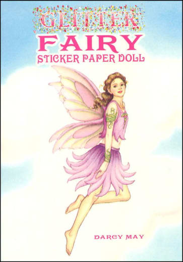 Glitter Fairy Sticker Paper Doll
