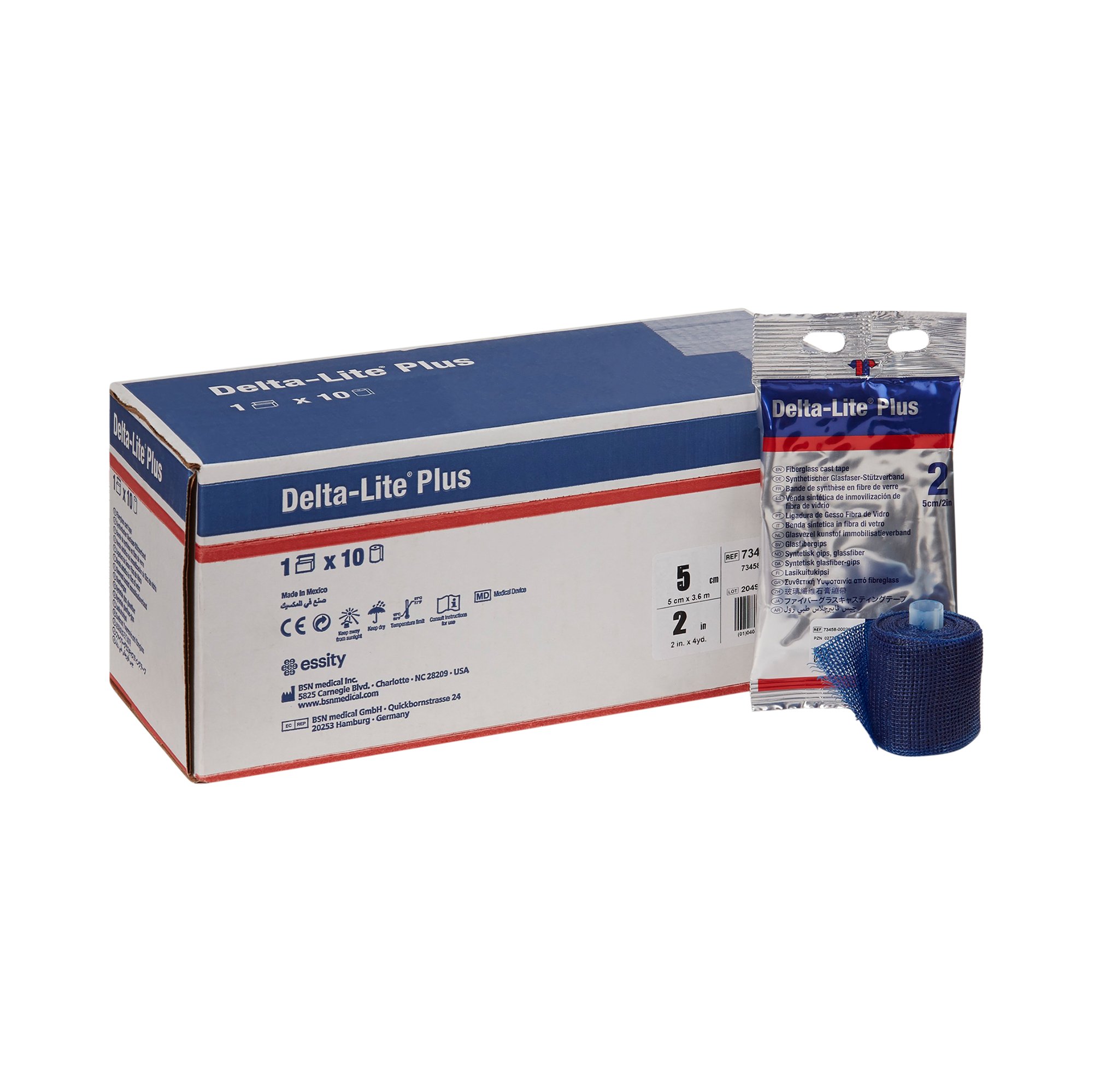 Delta-Lite Plus Dark Blue Cast Tape, 2 Inch x 4 Yard MK 653364
