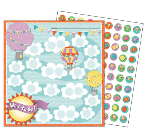 Up and Away Mini Incentive Chart