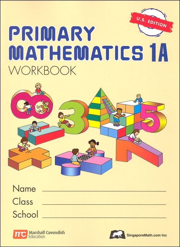 Singapore Math: Primary Math Workbook 1A US Edition