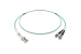 1M LC-ST OM4 40G 50/125 Multimode Duplex UPC Fiber Patch Cable