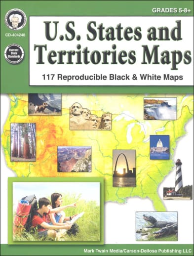 U.S. States and Territories Maps