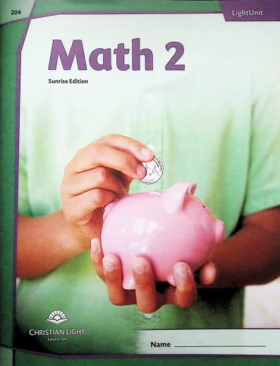 Mathematics LightUnit 204 Sunrise Edition