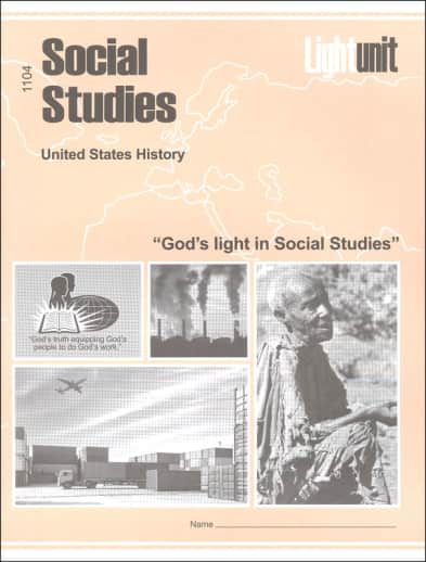Christian Light Social Studies 1104 LightUnit