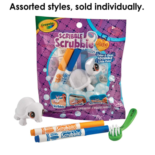 Crayola Scribble Scrubbie Pets! Single Pet (assorted)