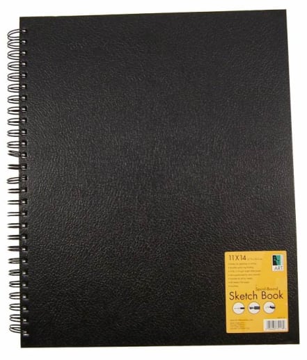 Sketch Book Spiral-Bound 11"x14"