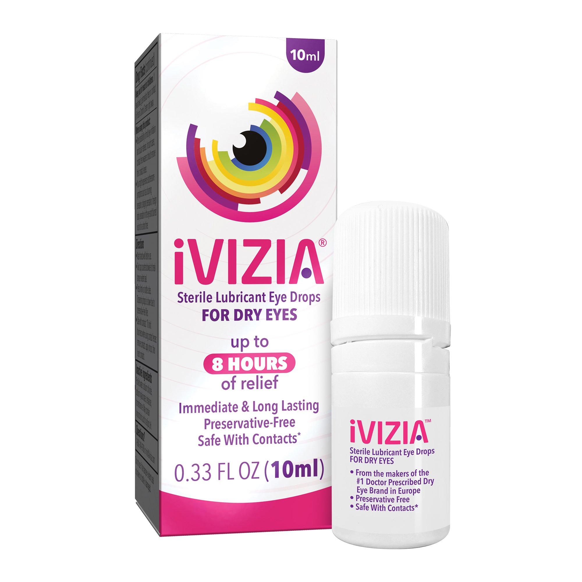 iVIZIA Sterile Lubricant Eye Drops, 10 mL MK 1268685