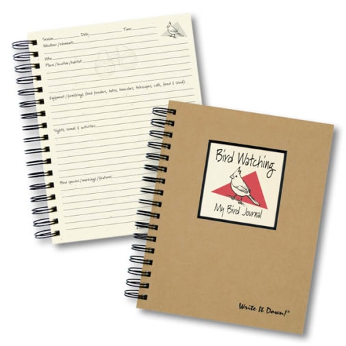 Bird Watching: My Bird Journal - Write it Down Full Size Kraft Collection 200-page Journal