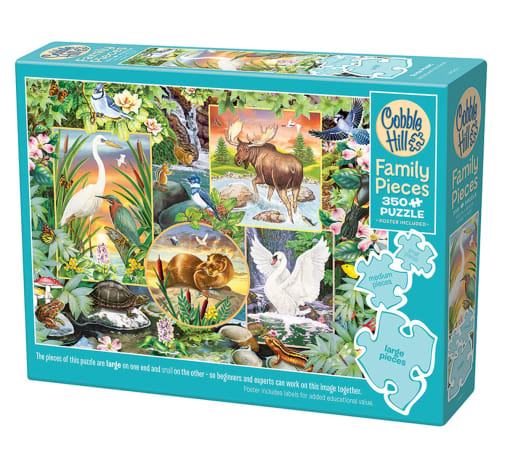 Cobble Hill River Magic Family Puzzle (350 piece)