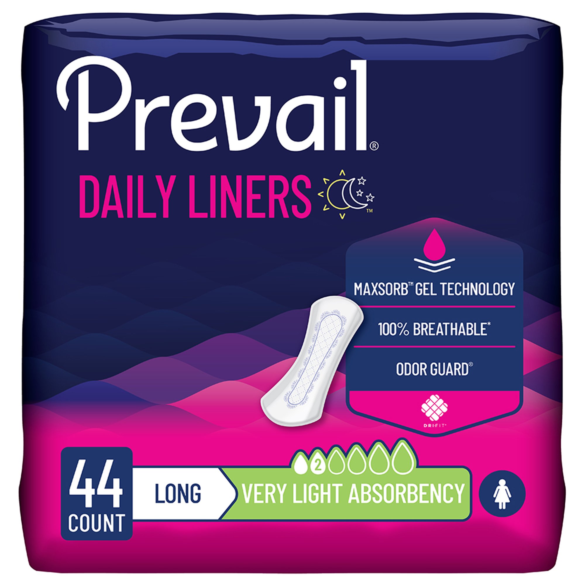Prevail Daily Bladder Control Pad, Very Light, Long Length MK 1166745