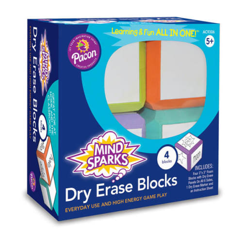 Mind Sparks Dry Erase Blocks (4 piece)