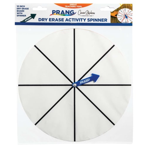 Prang Dry Erase Activity Spinner (Cassie Stephens Signature Line)
