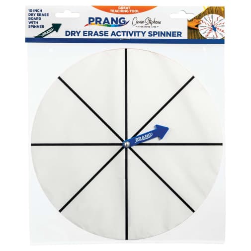 Prang Dry Erase Activity Spinner (Cassie Stephens Signature Line)