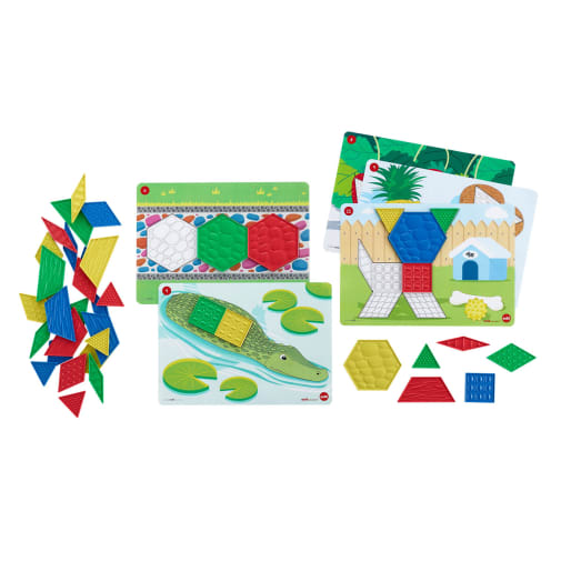 Green n Learn Sensory Pattern Blocks