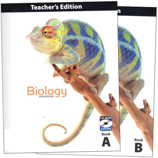 BJU Press Biology Teacher Books & CD 5th Edition