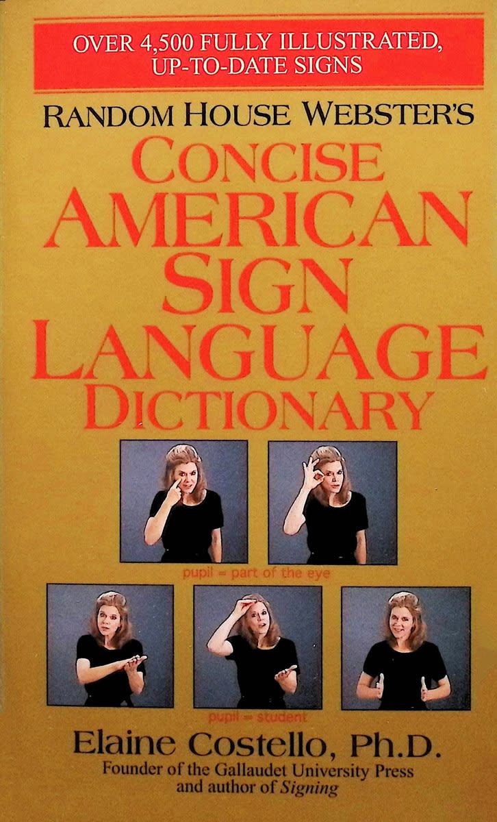 Concise American Sign Language Dictionary