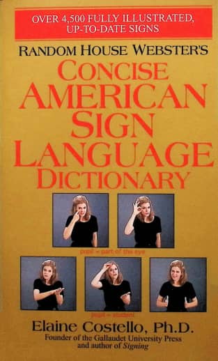 Concise American Sign Language Dictionary