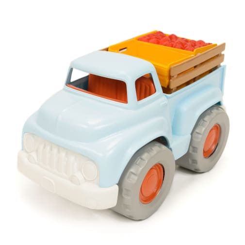 Green Toys Plastic Pickup Truck with Crates