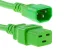 AC power cord, C14 to C19, 14 AWG, 4ft, Green