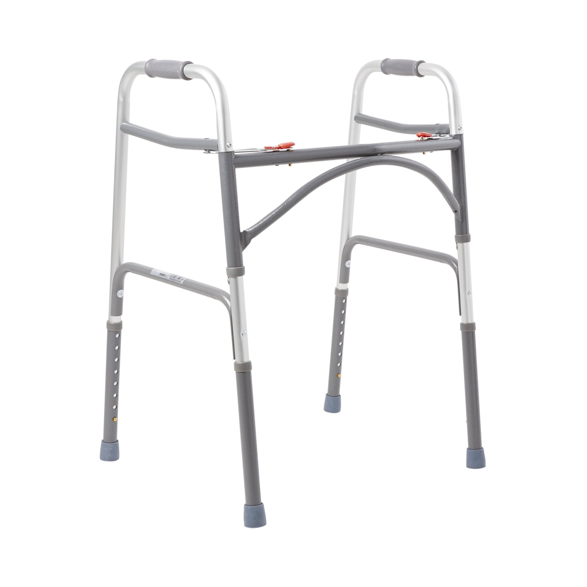 McKesson Steel Bariatric Folding Walker, 32  39 Inch Height MK 1065262