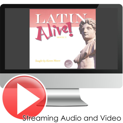 Latin Alive! Book 3 Streaming Audio/Video