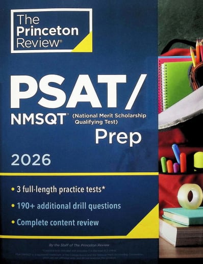 Princeton Review PSAT/NMSQT Prep 2026