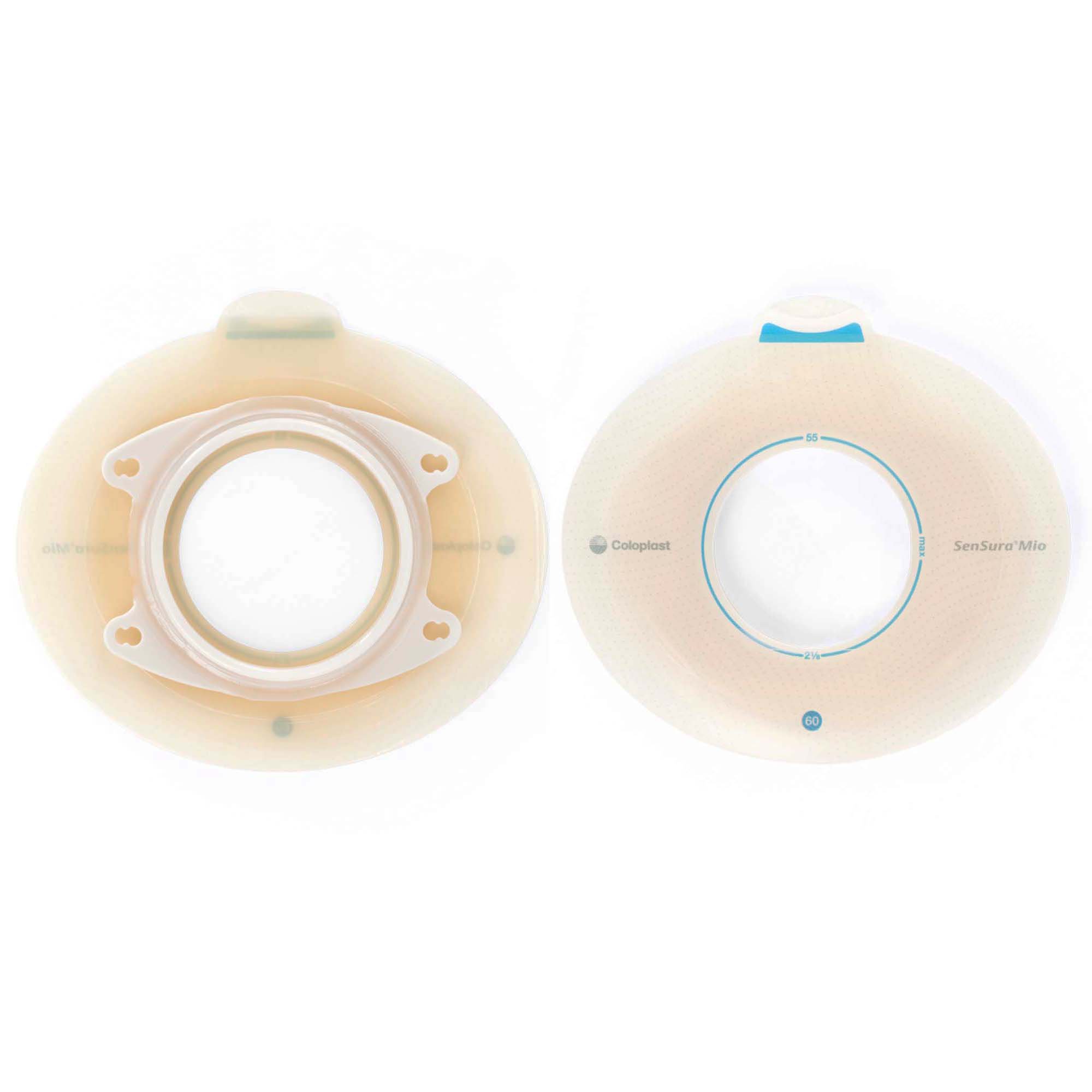 SenSura Mio Click Ostomy Barrier, 38 mm Stoma Opening, Red Color Match MK 891232