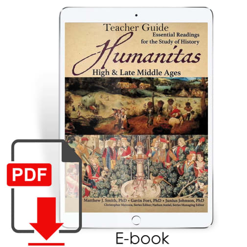 Humanitas High & Late Middle Ages Teacher Guide PDF E-book