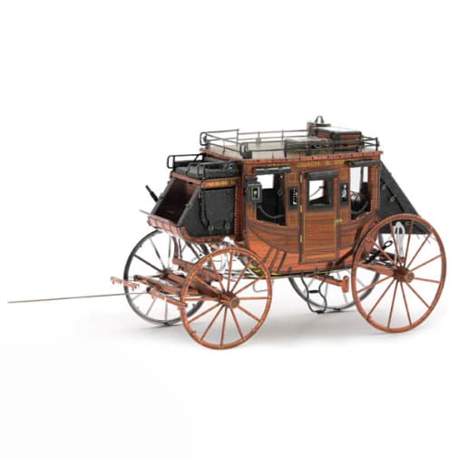 Wild West Stagecoach (Metal Earth 3D Model)