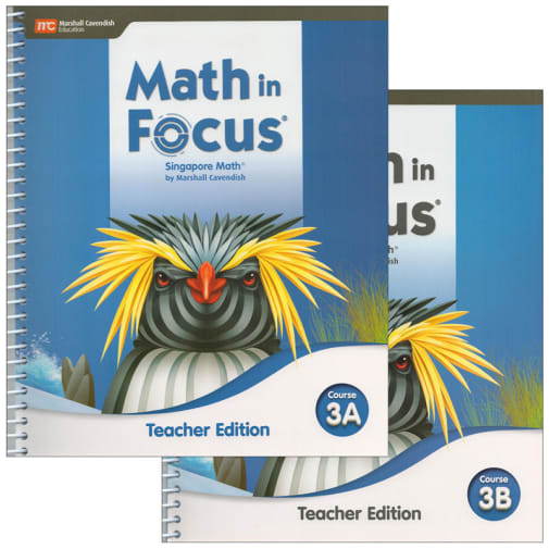 Math in Focus 2020 Teacher Edition Collection Course 3A/3B