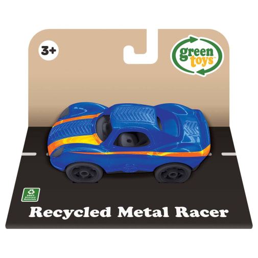 Recycled Metal Racer - Blue