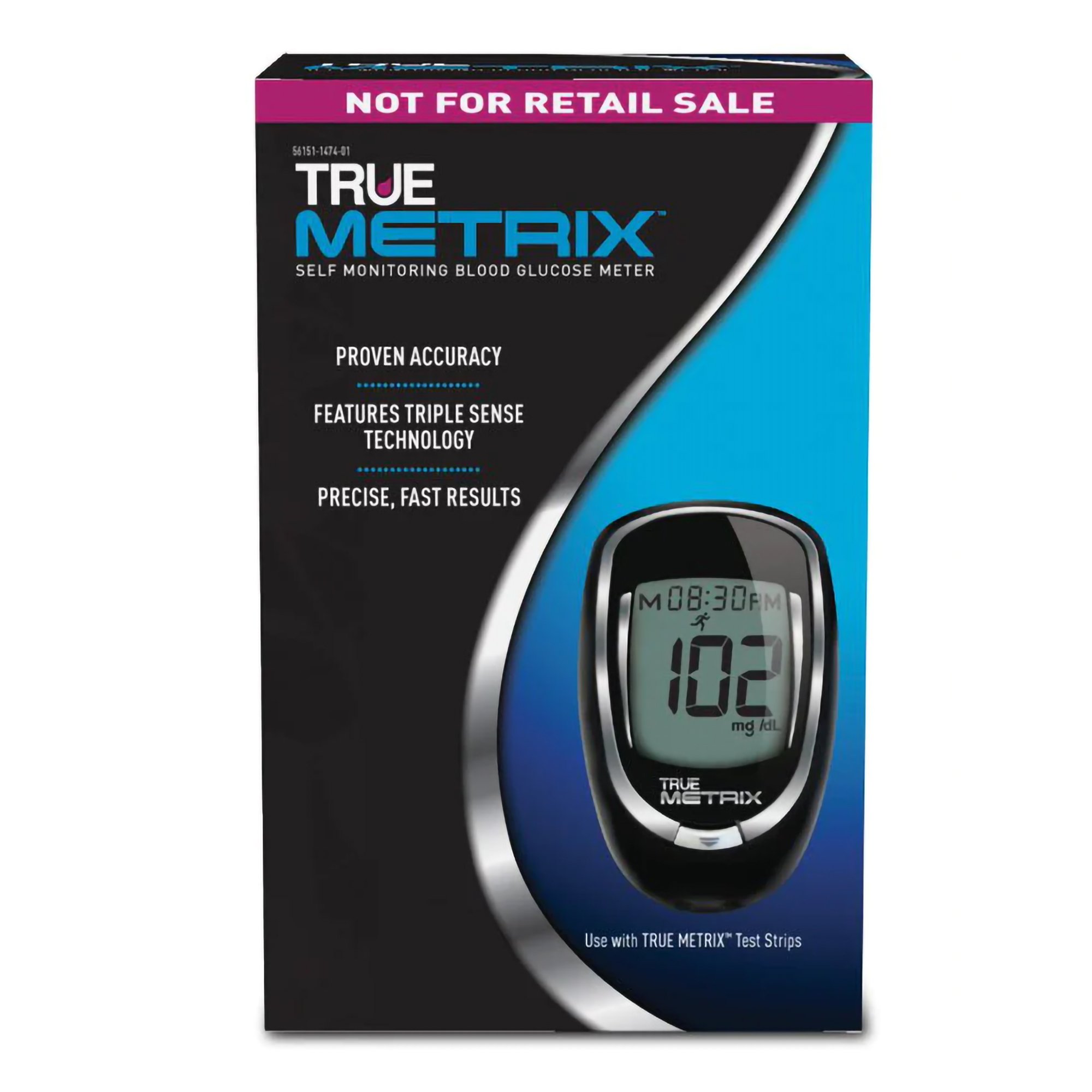 True Metrix Blood Glucose Meter MK 1114363