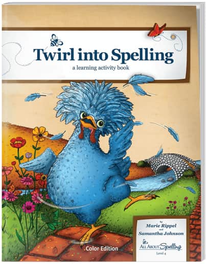 All About Spelling Level 4 Activity Book - Twirl into Spelling (Color Edition)