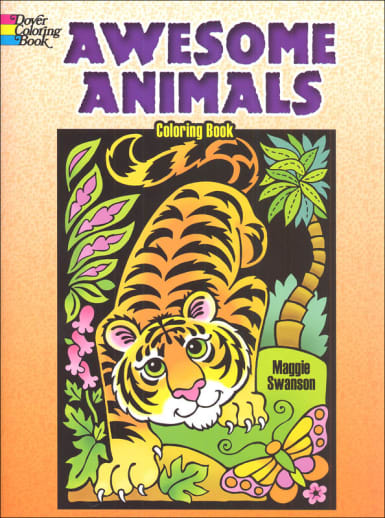 Awesome Animals Coloring Book