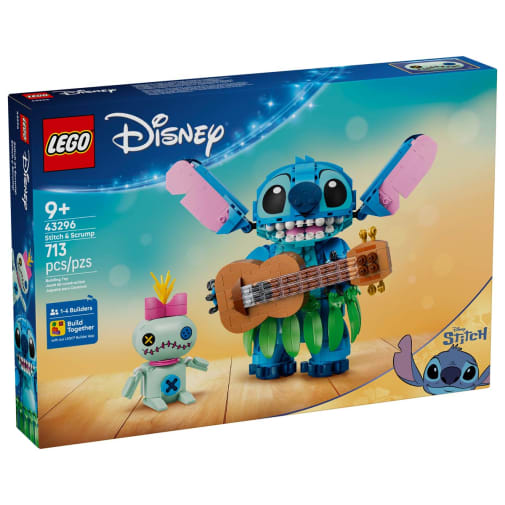 LEGO Disney Princess Stitch & Scrump (43296)