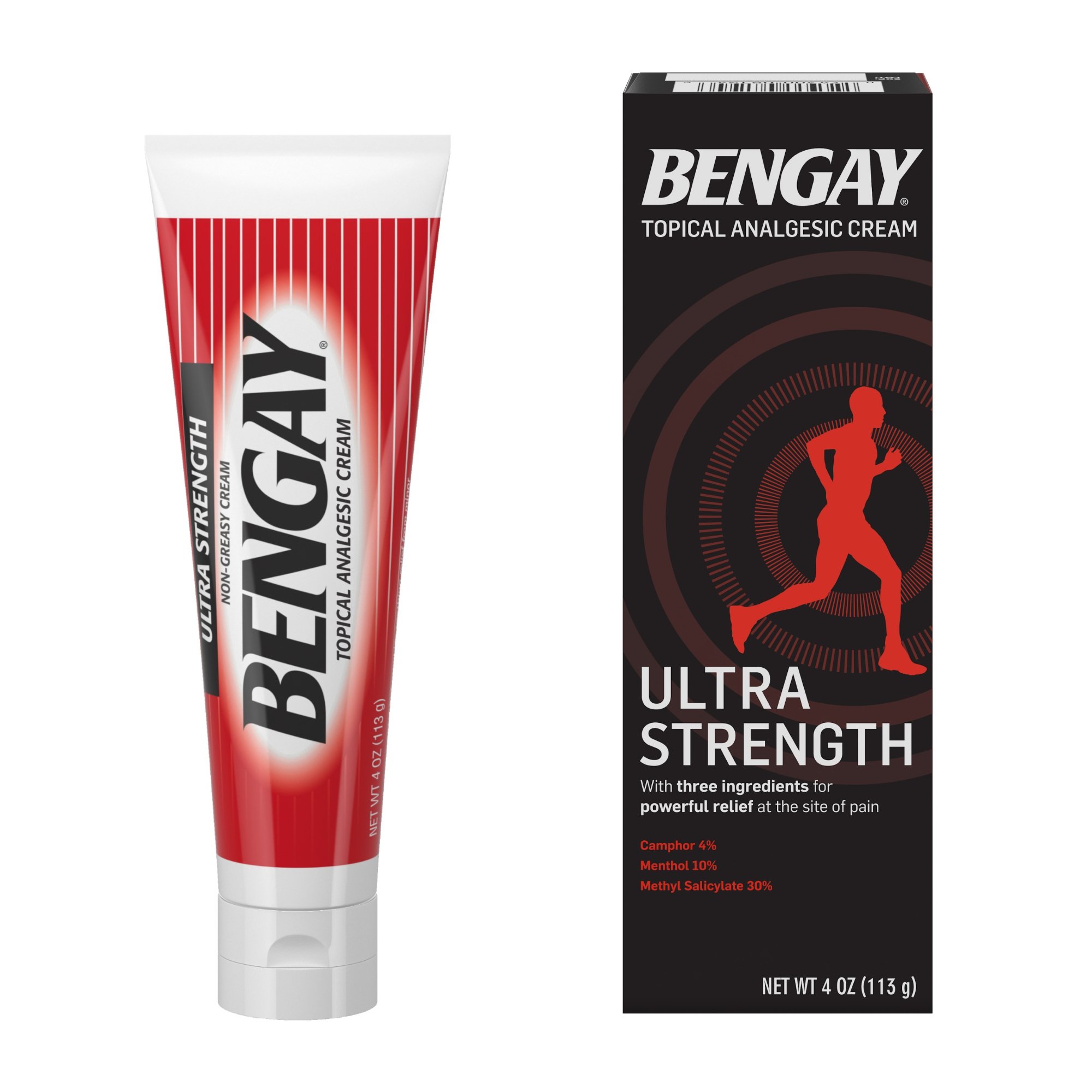 Bengay Ultra Strength Topical Analgesic Cream, 4-ounce tube MK 861389