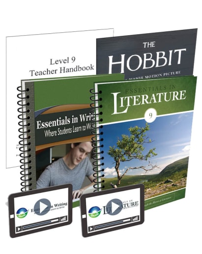 Essentials in Writing and Literature Level 9 Bundle with Online Video Access