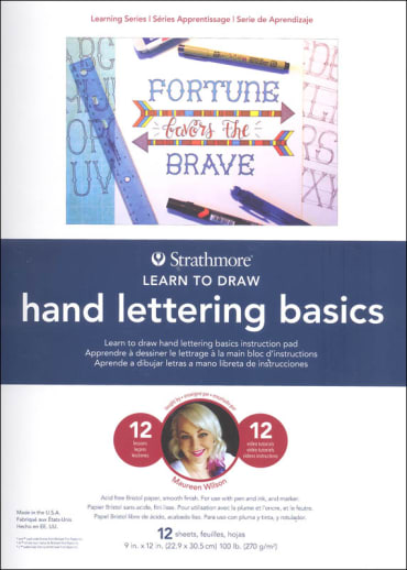 Learn to Draw Hand Lettering Basics