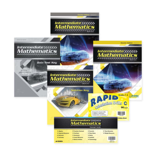 Abeka Intermediate Mathematics Parent Kit