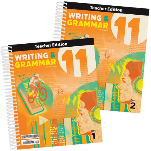 BJU Press Writing & Grammar 11 Teacher's Edition 4th Edition